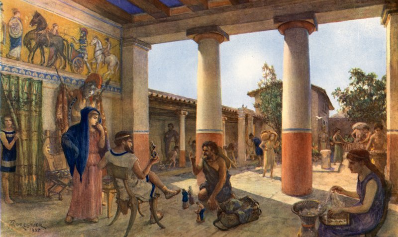 古代ギリシャの家庭生活